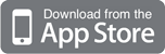 Download button for Apple App Store in gray, with a mobile phone icon and text 