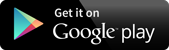 Download button for Google Play Store in black, with Google Play logo and text 